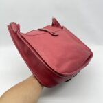 Hermes Evelyne GM Clemence Rouge Garance PHW