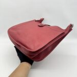 Hermes Evelyne GM Clemence Rouge Garance PHW