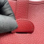 Hermes Evelyne GM Clemence Rouge Garance PHW