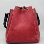 Louis Vuitton Petit Noe Epi Red Noir GHW