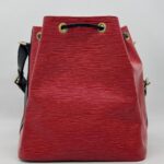 Louis Vuitton Petit Noe Epi Red Noir GHW