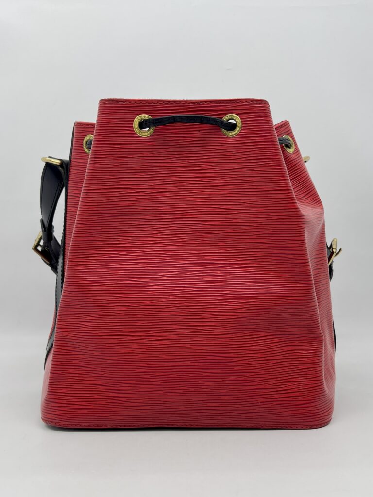 Louis Vuitton Petit Noe Epi Red Noir GHW