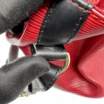 Louis Vuitton Petit Noe Epi Red Noir GHW