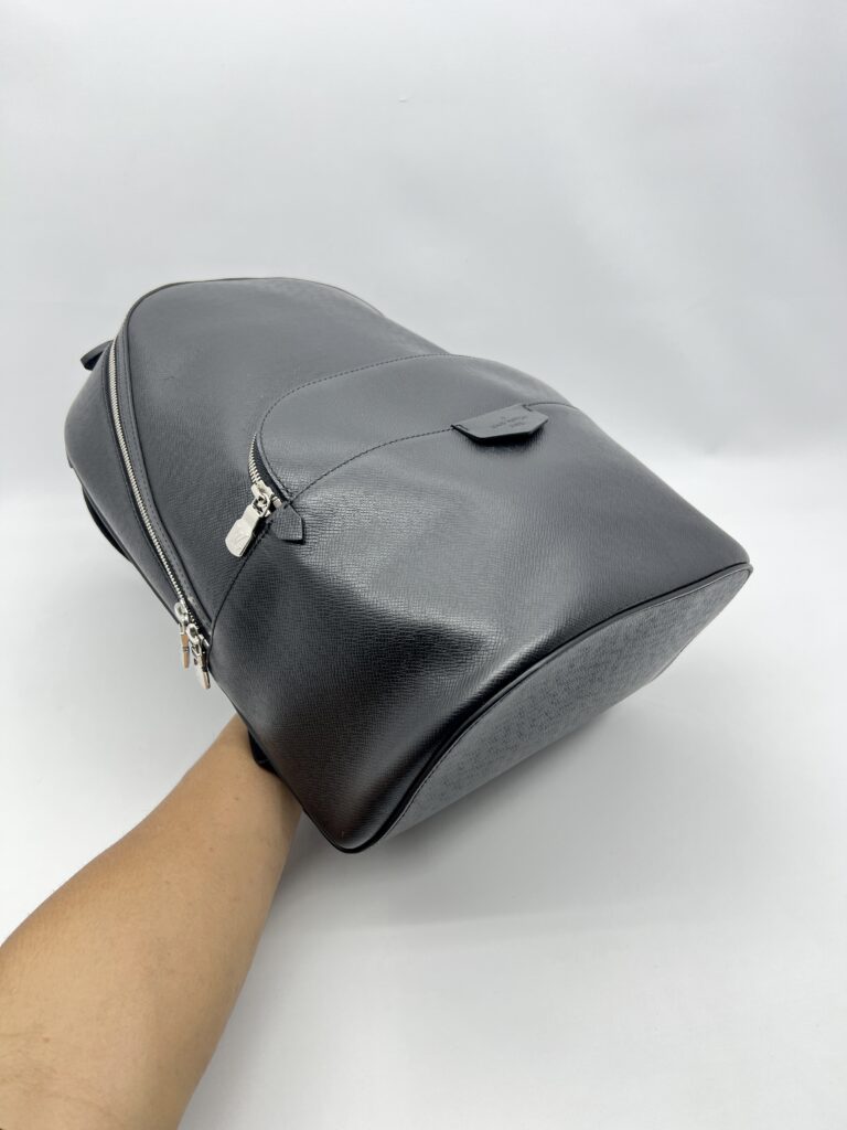 Louis Vuitton Anton Backpack Taiga Black SHW