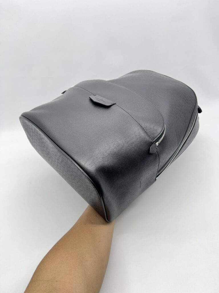 Louis Vuitton Anton Backpack Taiga Black SHW