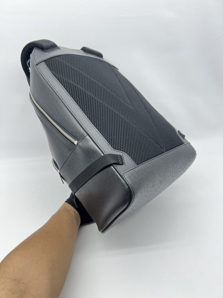Louis Vuitton Anton Backpack Taiga Black SHW