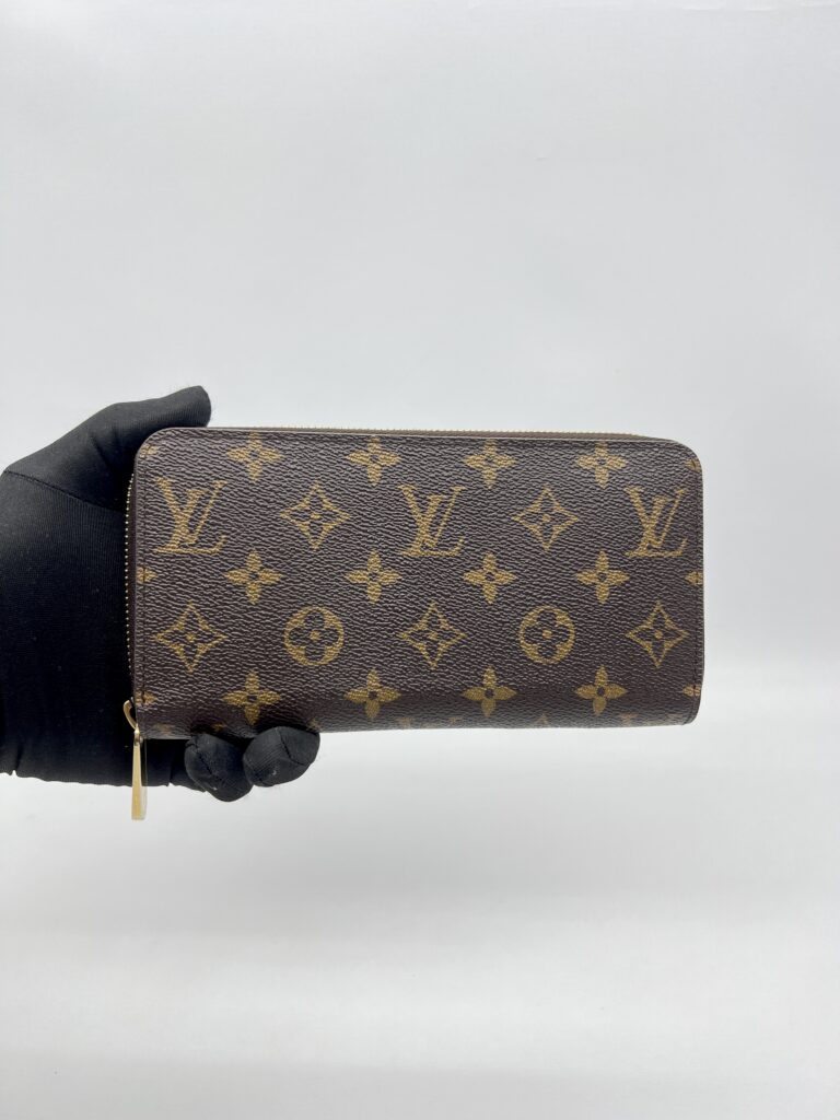 Louis Vuitton Zippy Wallet Caramel Monogram GHW