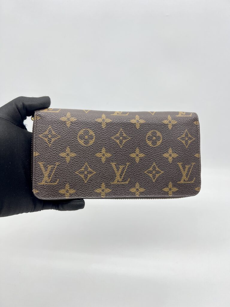 Louis Vuitton Zippy Wallet Caramel Monogram GHW