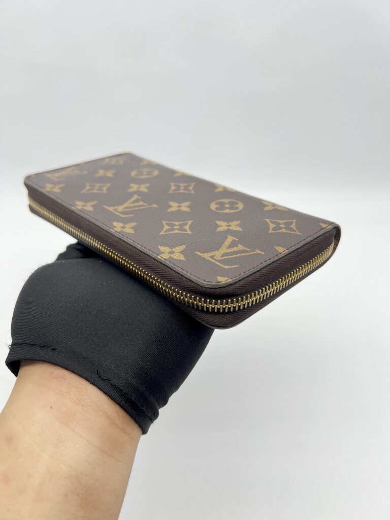 Louis Vuitton Zippy Wallet Caramel Monogram GHW