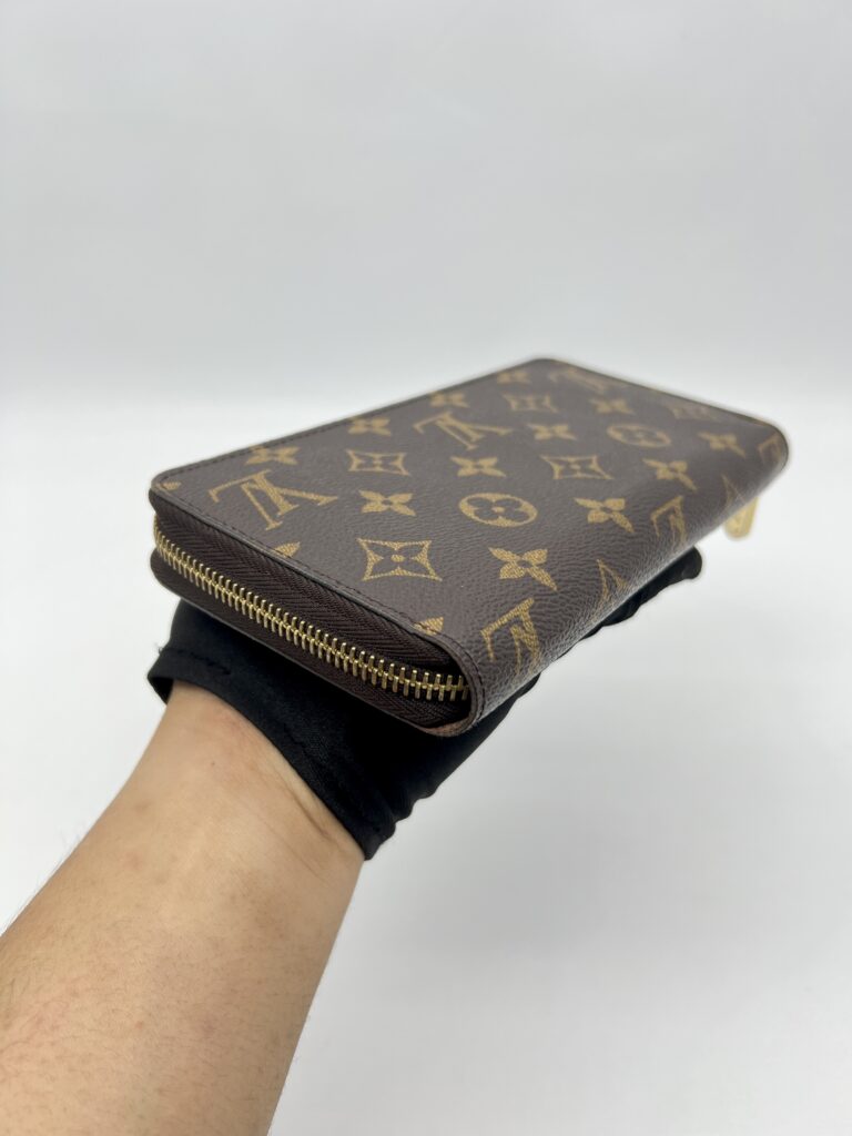 Louis Vuitton Zippy Wallet Caramel Monogram GHW