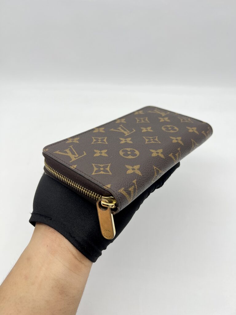 Louis Vuitton Zippy Wallet Caramel Monogram GHW