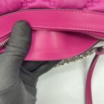 Gucci GG Matelasse Chain Bag Hot Pink SHW