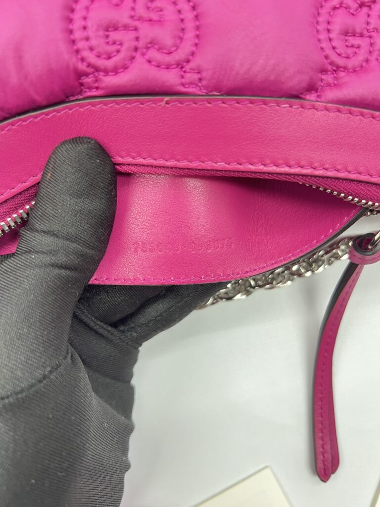 Gucci GG Matelasse Chain Bag Hot Pink SHW