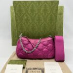Gucci GG Matelasse Chain Bag Hot Pink SHW