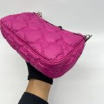 Gucci GG Matelasse Chain Bag Hot Pink SHW