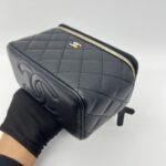 Chanel Vanity Caviar Black GHW