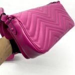 Gucci GG Marmount Shoulder All Fucshia