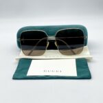 Gucci Sunglasses Brown Grey