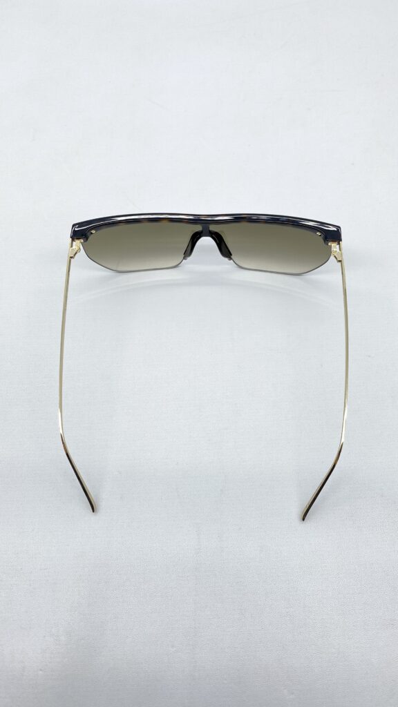 Saint Laurent Sunglasses Gold Brown