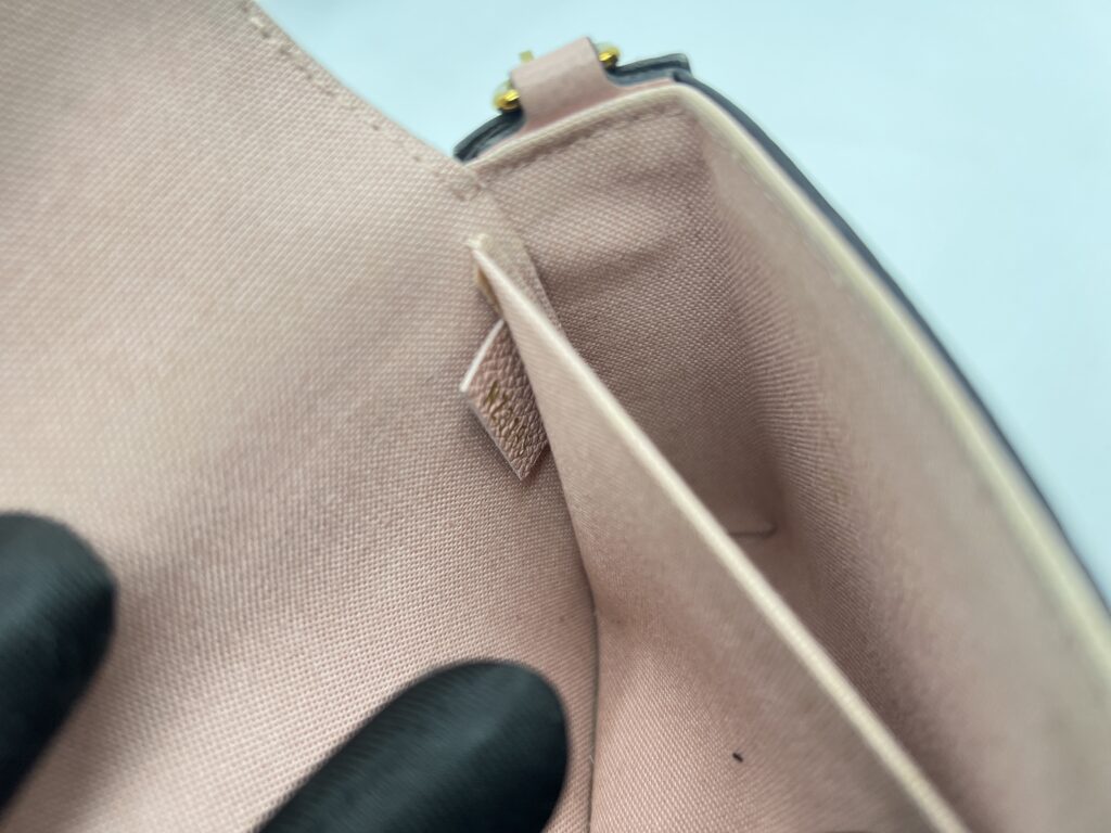 Louis Vuitton Felicie GM Monogram Empreinte Rose Poudre GHW