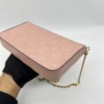 Louis Vuitton Felicie GM Monogram Empreinte Rose Poudre GHW