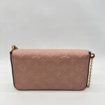 Louis Vuitton Felicie GM Monogram Empreinte Rose Poudre GHW