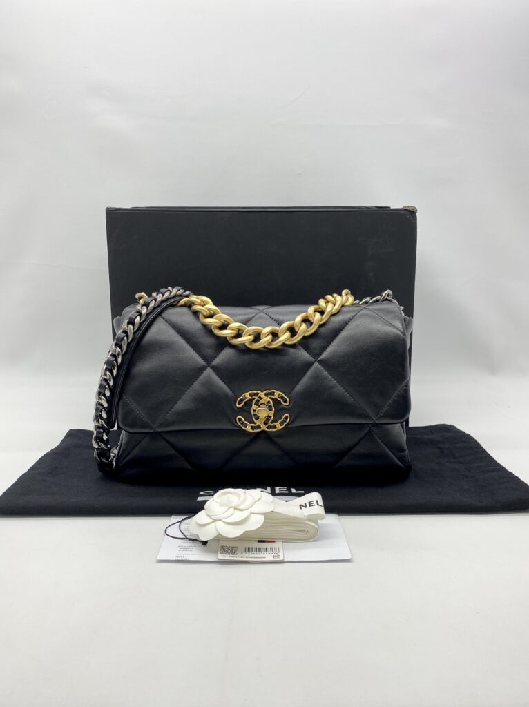 Chanel C19 Large Black
