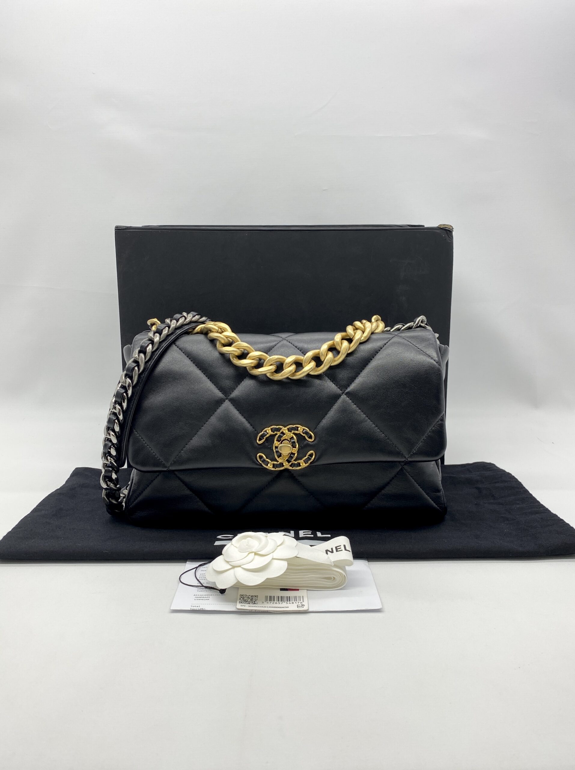 Chanel C19 Large Black