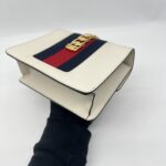 Gucci Mini Sylvie White GHW