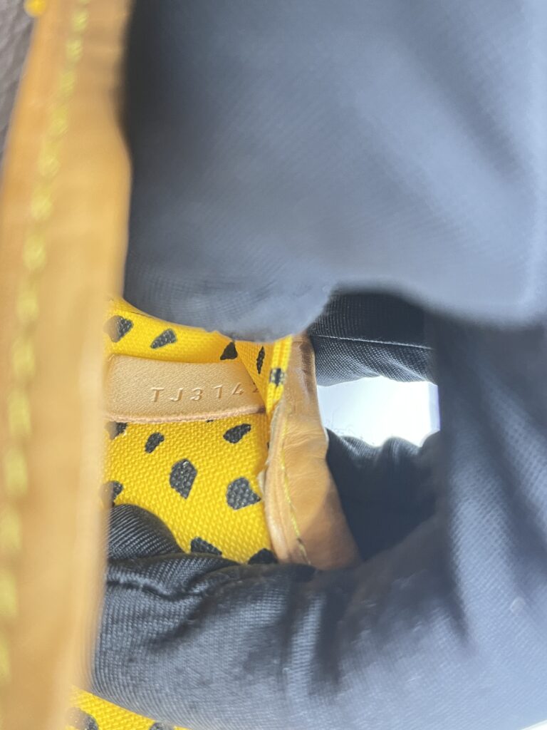 Louis Vuitton Neverfull MM x Yayoi Kusuma Monogram Yellow GHW