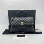 Chanel Coco Handle Large Caviar Black GHW