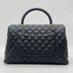 Chanel Coco Handle Large Caviar Black GHW