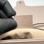 Gucci Marmont Flap Small Nude GHW