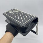 Chanel Boy 25 Lambskin Pearl Black SHW