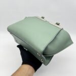 Fendi Petite 3 Jours Bag Green SHW