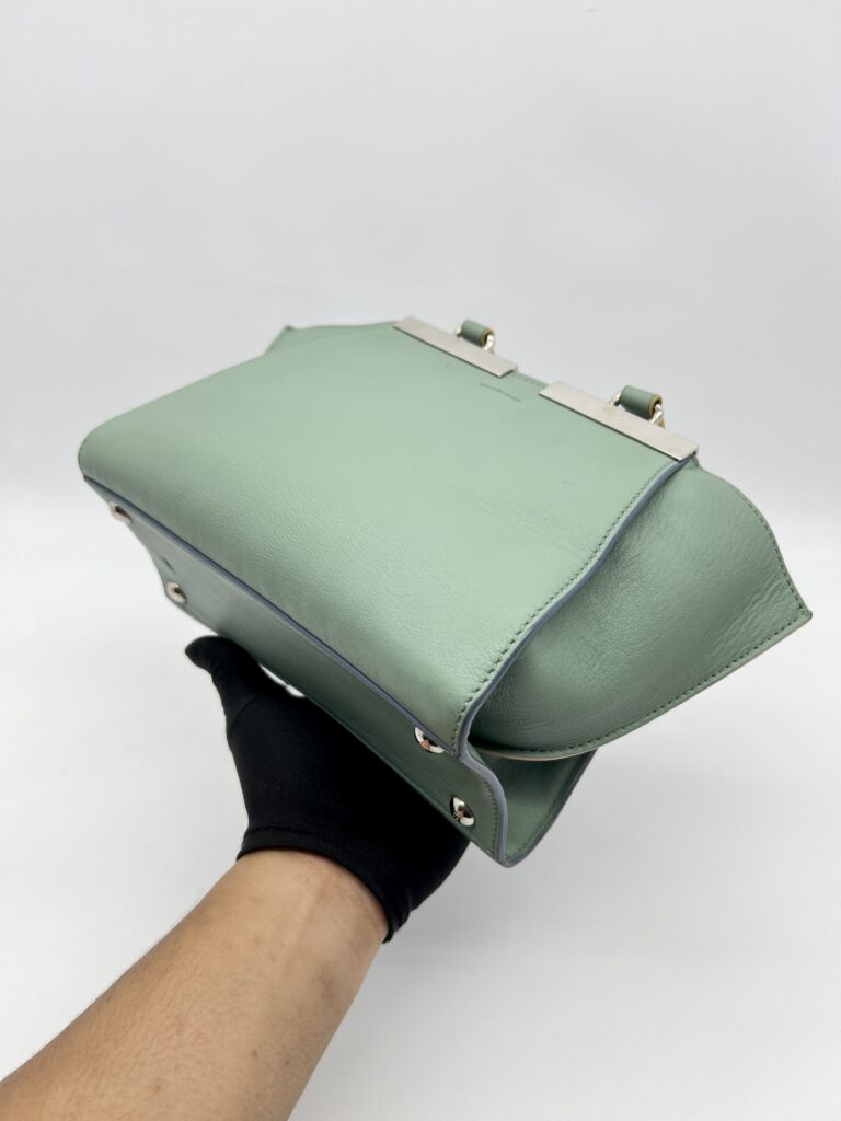 Fendi Petite 3 Jours Bag Green SHW