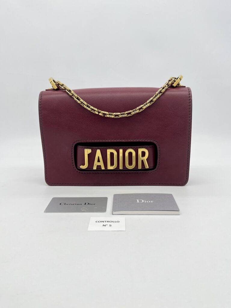 Dior J’adior Flap Red GHW