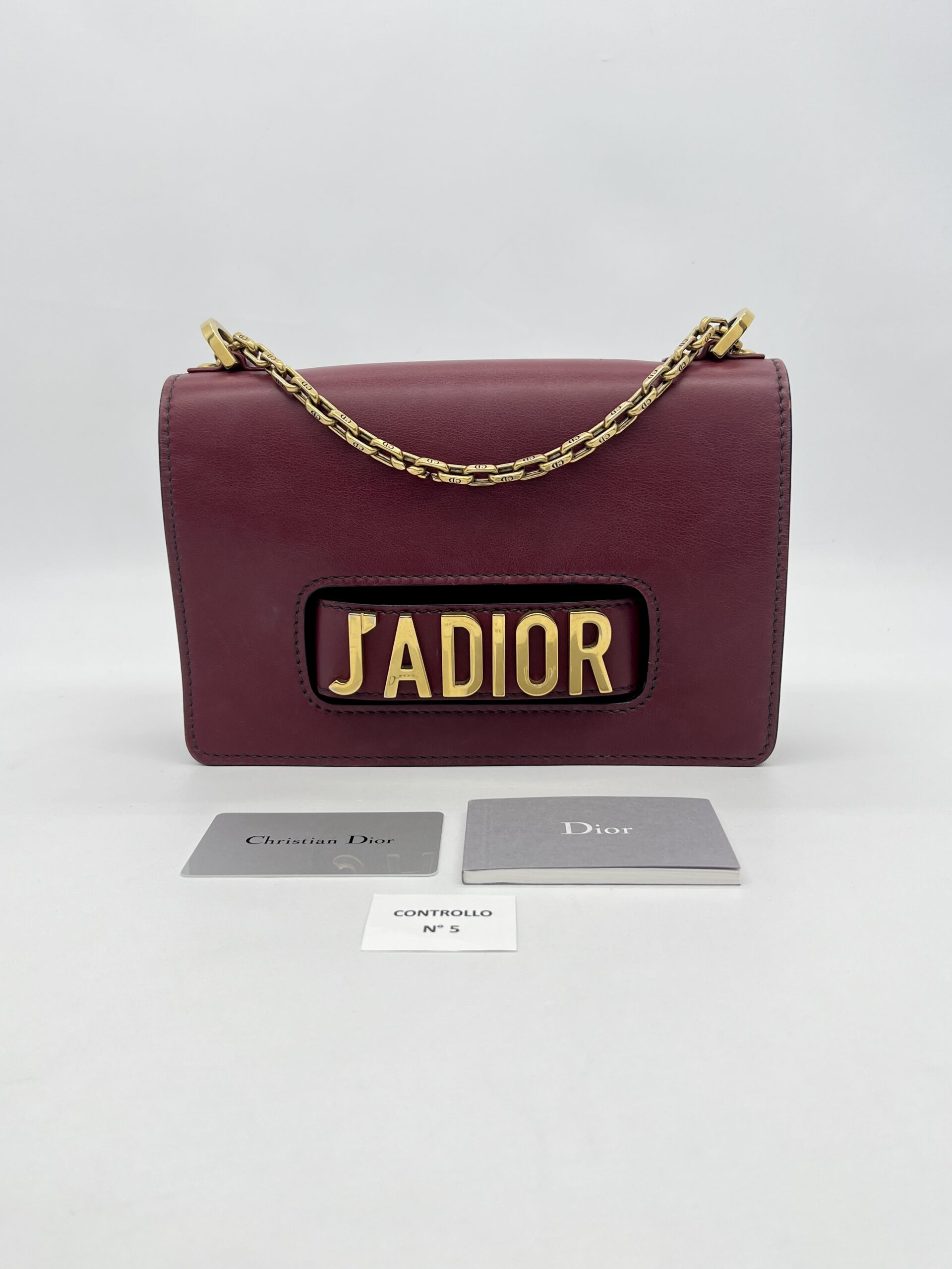 Dior J’adior Flap Red GHW