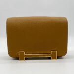 Hermes Geta Chevre Caramel GHW