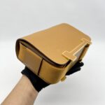 Hermes Geta Chevre Caramel GHW