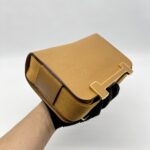Hermes Geta Chevre Caramel GHW