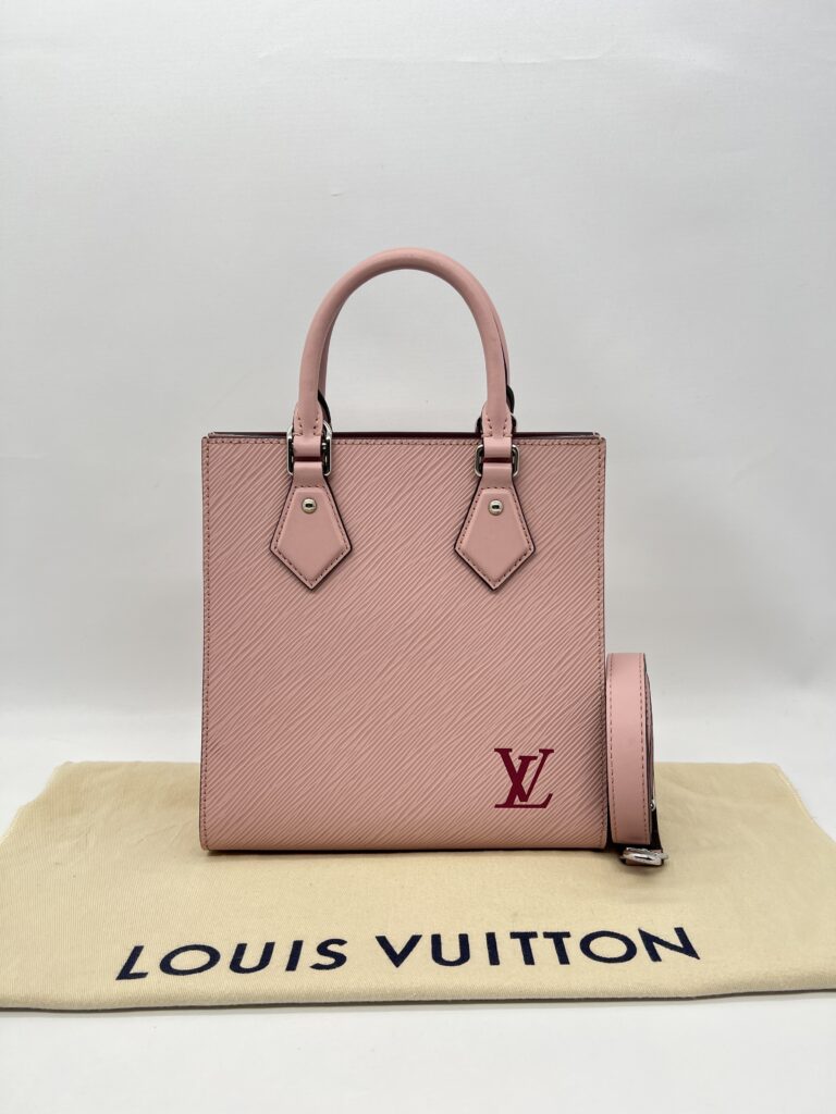 Louis Vuitton Sac Plate BB Epi Rose Ballerina SHW