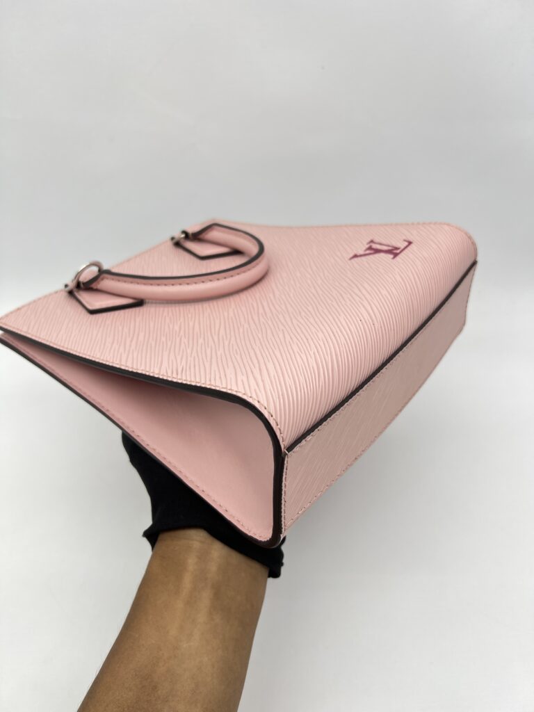 Louis Vuitton Sac Plate BB Epi Rose Ballerina SHW