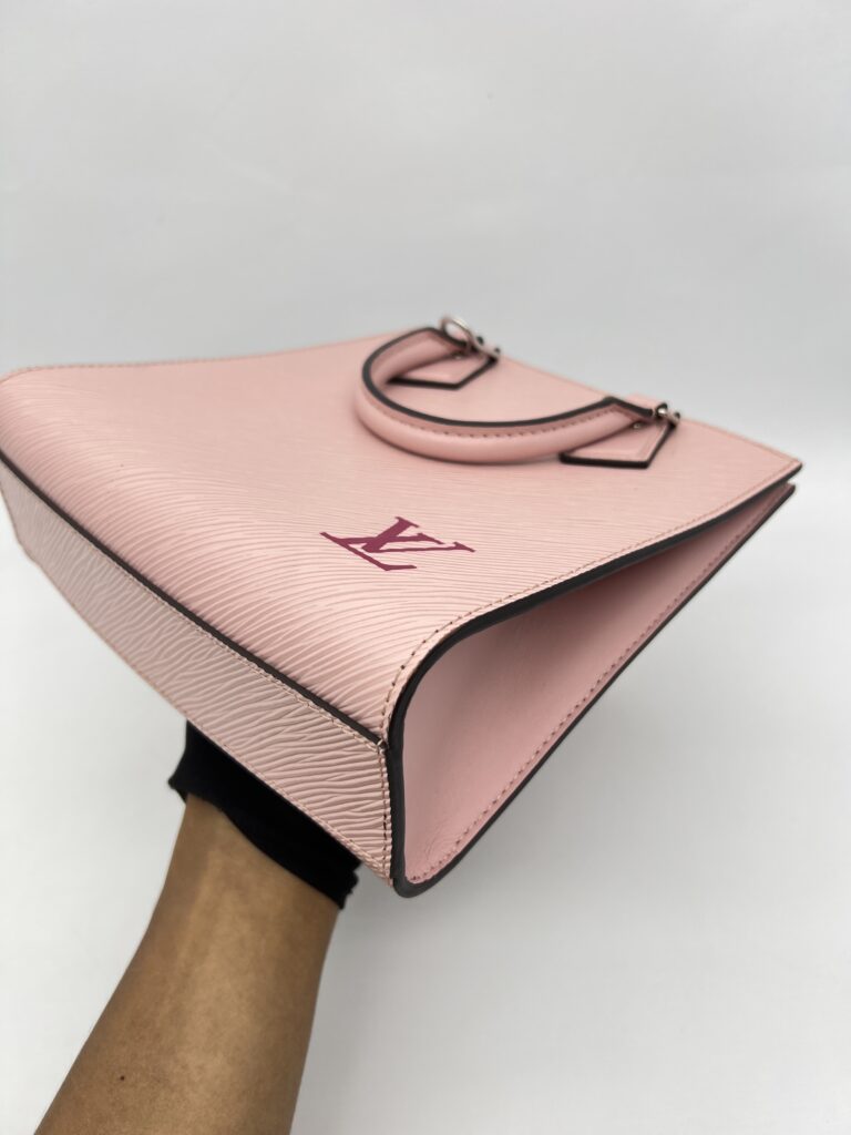 Louis Vuitton Sac Plate BB Epi Rose Ballerina SHW