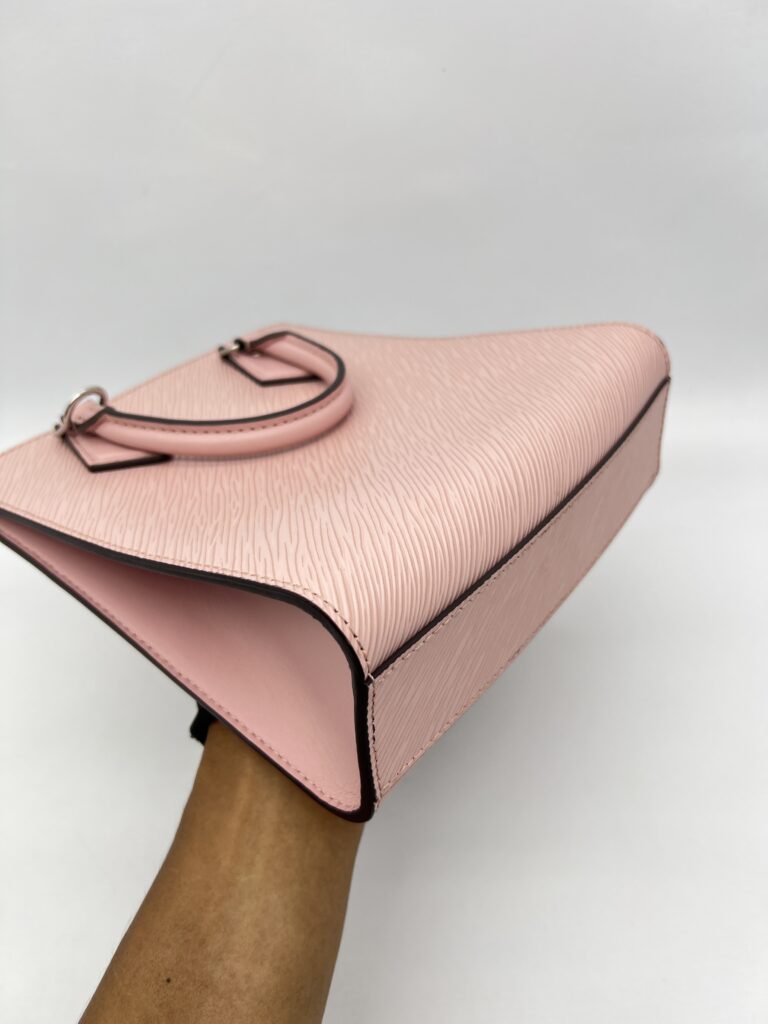 Louis Vuitton Sac Plate BB Epi Rose Ballerina SHW