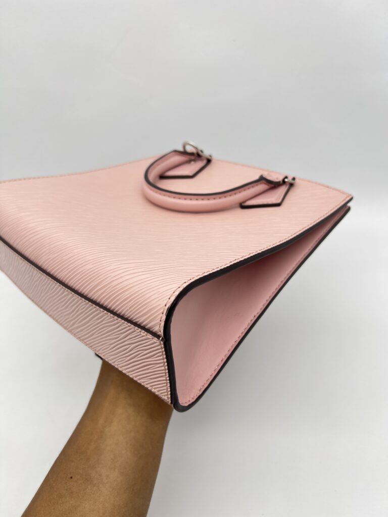 Louis Vuitton Sac Plate BB Epi Rose Ballerina SHW