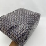 Goyard St Louis PM Goyardine Bleu Marine SHW