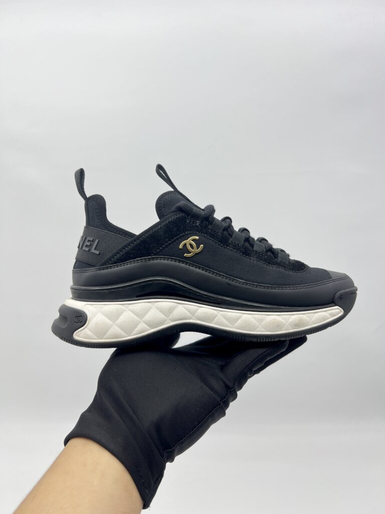Chanel CC Sneakers Black