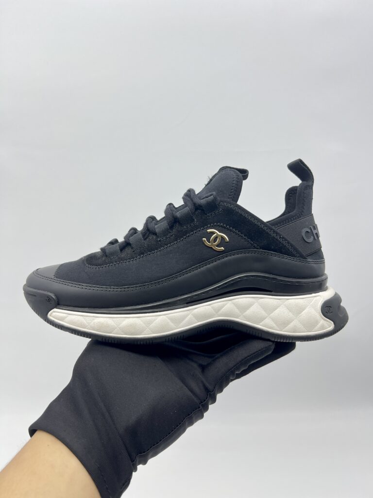 Chanel CC Sneakers Black