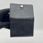 Louis Vuitton Envelope Business Card Monogram Empreinte Noir GHW